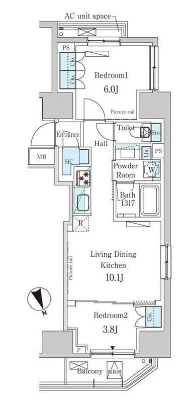 パークアクシス虎ノ門 203