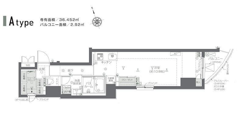 ZOOM新宿夏目坂 301