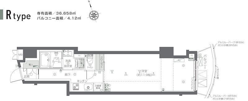 ZOOM新宿夏目坂 802
