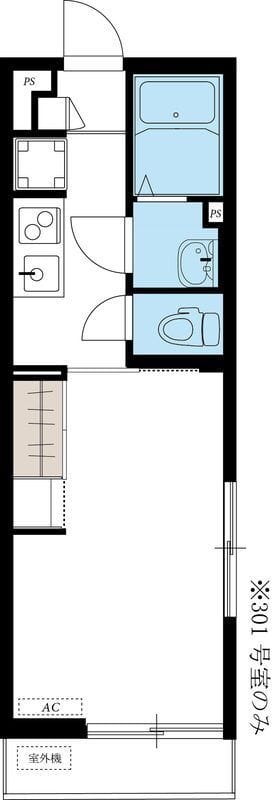 リブリ・つばき川崎 105 間取り図