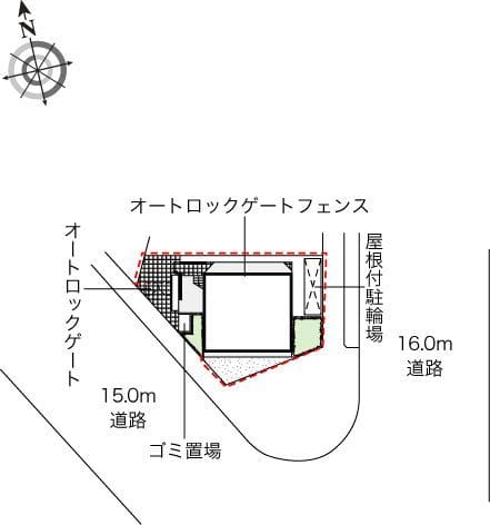 レオパレス鹿浜 201