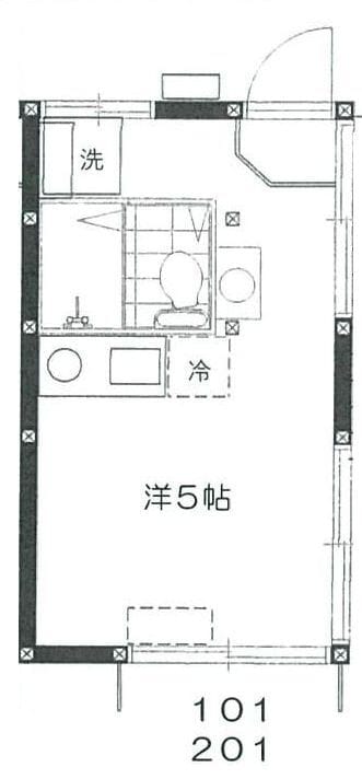 ファブール貫井 101