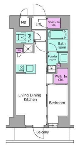 レジディア高田馬場 304