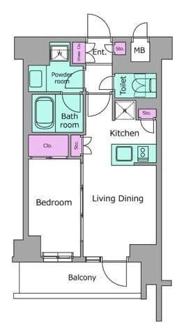 レジディア高田馬場 502