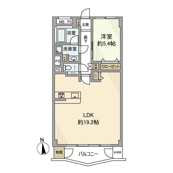 横浜ハイタウン1号棟 608