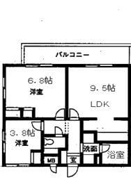 ヴェール小日向 0301 間取り図