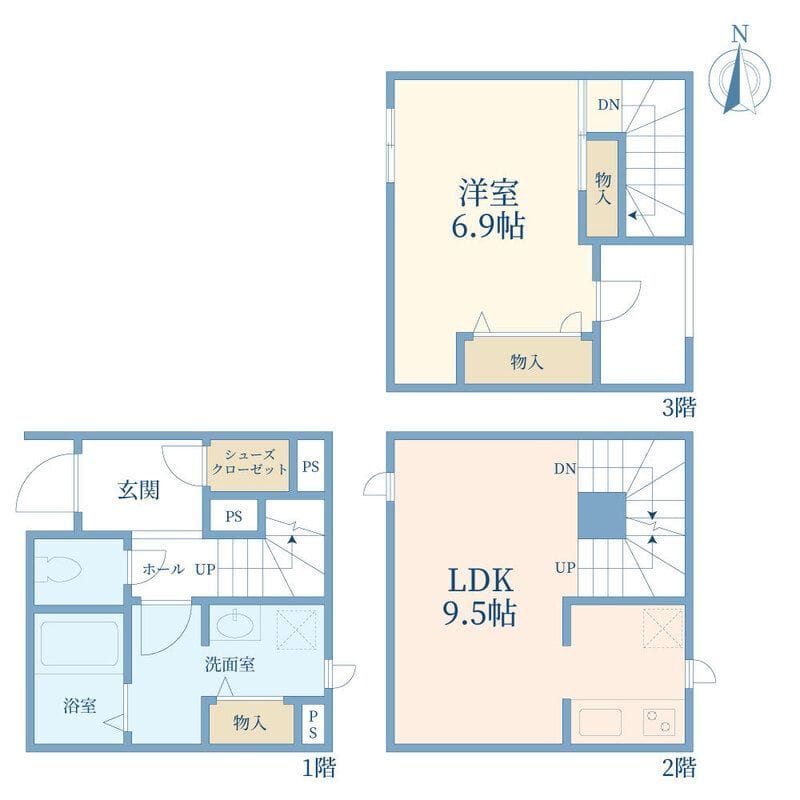 令和小路 103 間取り図