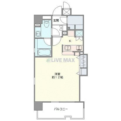 アクロス目黒 904 間取り図