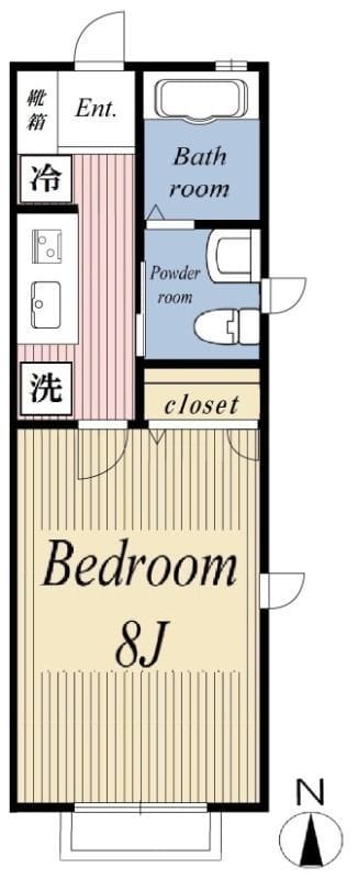 ライトハウス B 間取り図