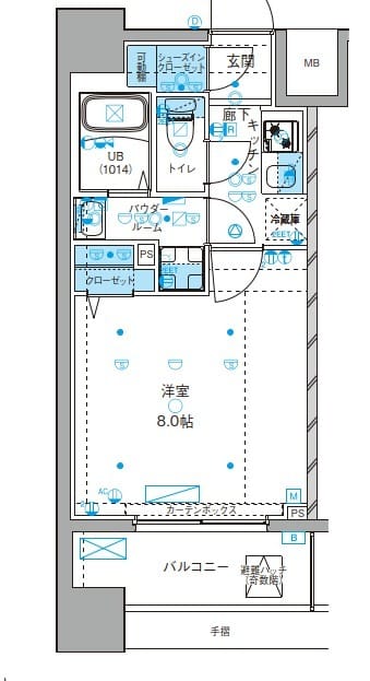 GENOVIA大島駅Sky garden 902