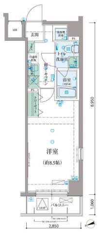 リヴシティ早稲田 701