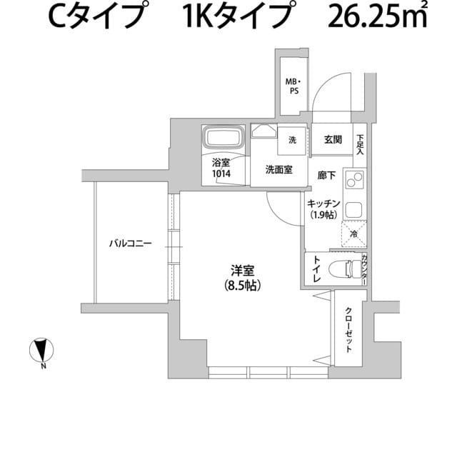 スカイレジデンス中落合 306