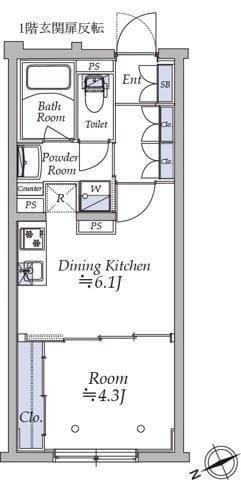 アトリオフラッツ中野新井薬師 205