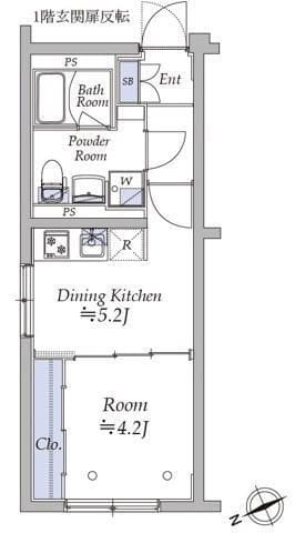 アトリオフラッツ中野新井薬師 206
