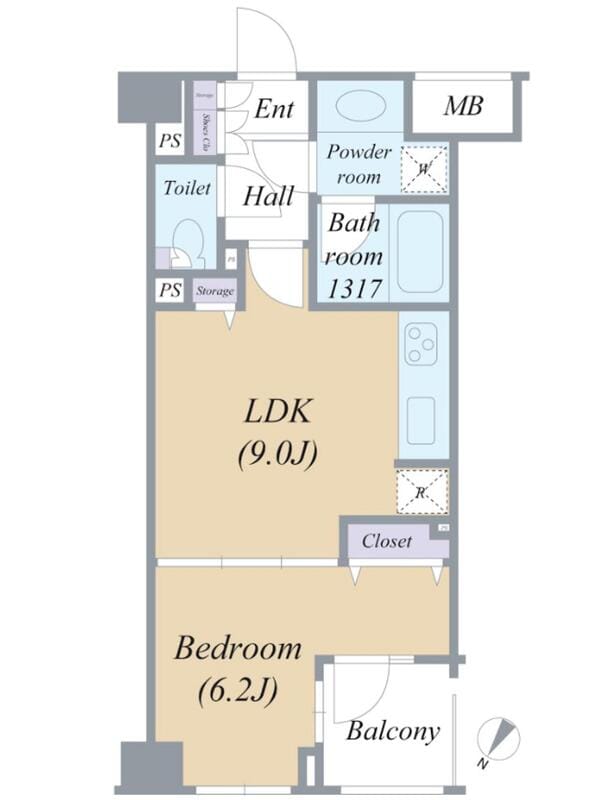 プリムローズ蒲田センタープレイス 404