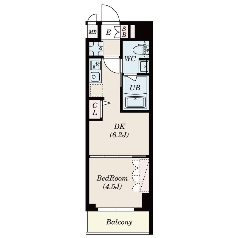 S-RESIDENCE瑞江 304 間取り図
