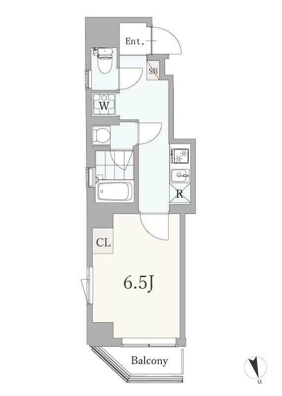GranDuo本郷 702 間取り図