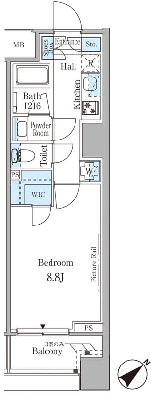 ルビア赤坂 1104