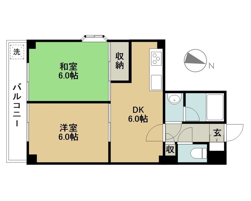 フラットワセダ 805