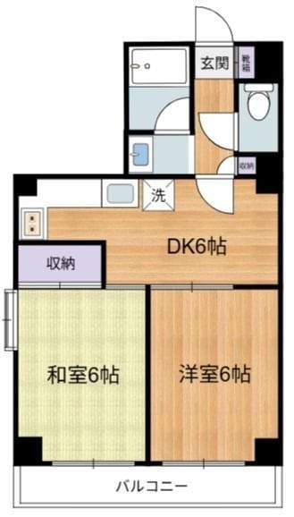 フラットワセダ 903 間取り図