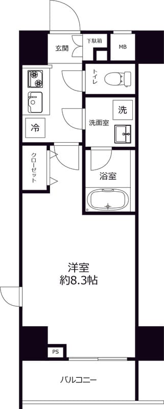 ガリシアレジデンス芝公園 803