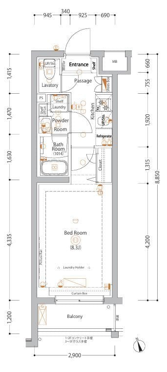 エストゥルース亀戸 101