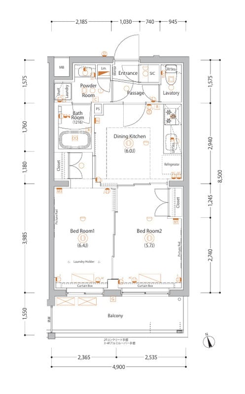 エストゥルース亀戸 209