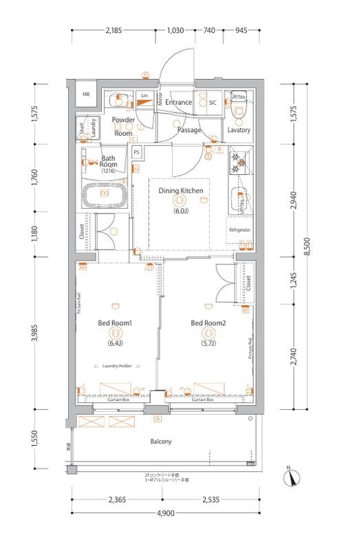 エストゥルース亀戸 309