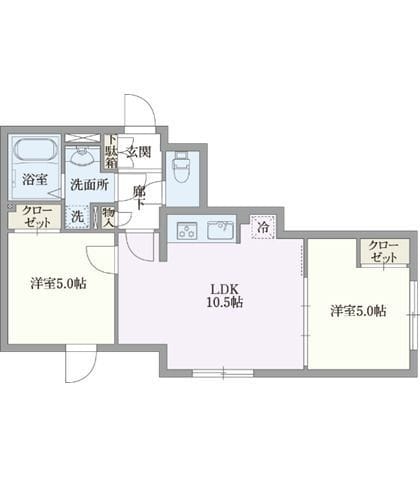 グローリオシェルト志村坂上 0105