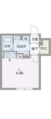 グローリオシェルト志村坂上 0405 間取り図