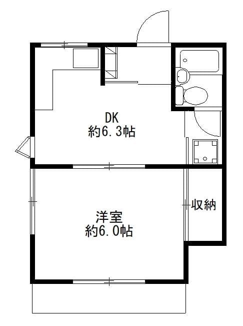 フラット谷戸Aの写真
