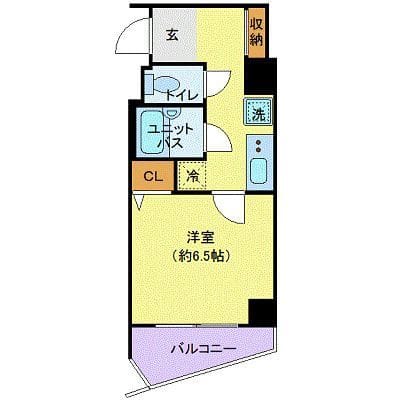 ジュエル目白台 401 間取り図