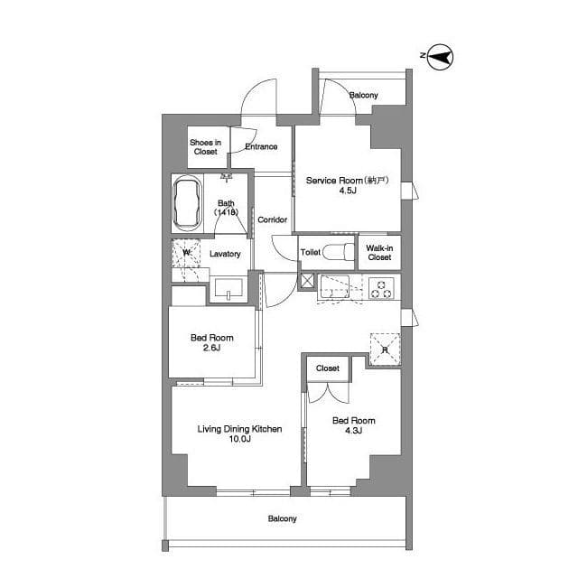 BPRレジデンス東日暮里 0204