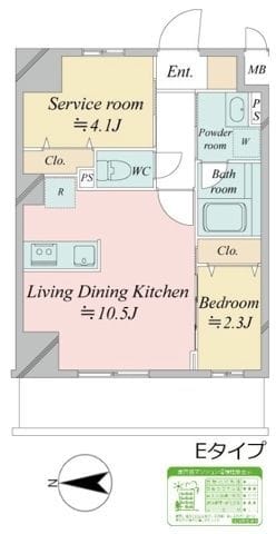 ドゥーエ王子神谷 102