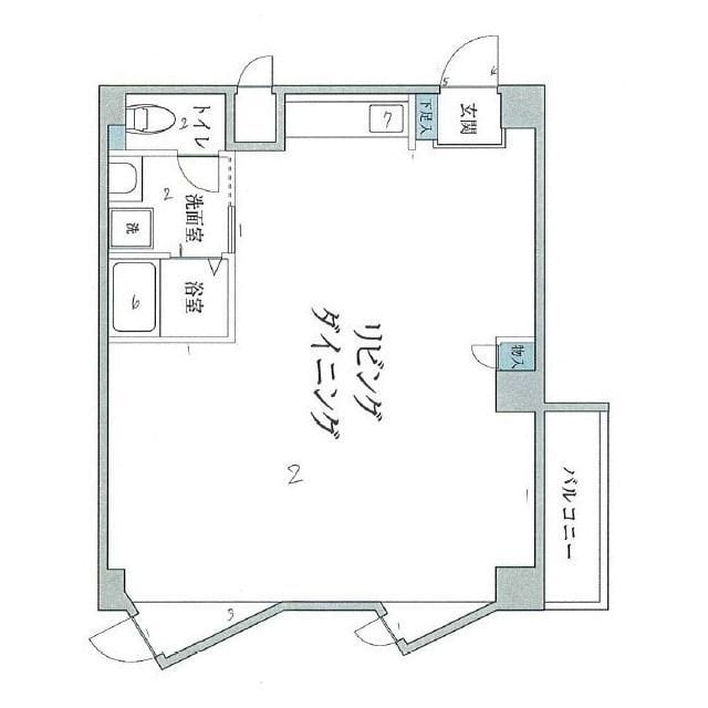 いしぐろはうす 103 間取り図