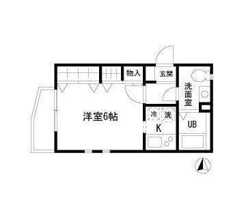 フォレスト 201 間取り図