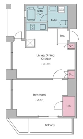 Garden I’ll Yotsuya 1003