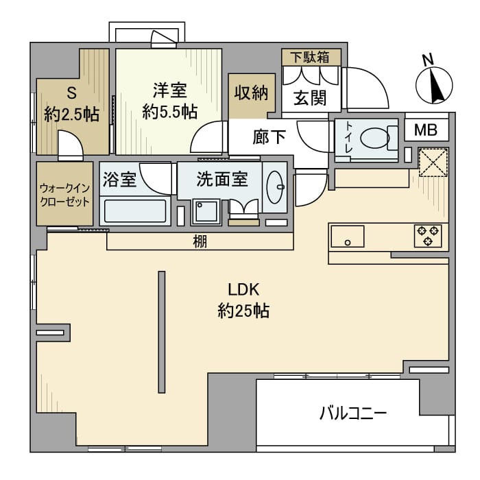 グランスイート八丁堀 801