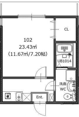 モダンアパートメント日吉ヴィラ 102