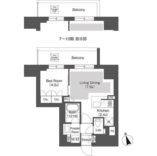 Belle Vue 千代田飯田橋 1004