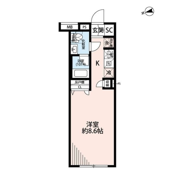 プレール・ドゥーク中野上高田 102