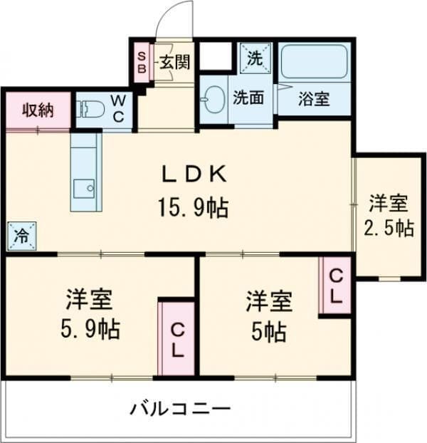 プラティーヌ碑文谷 402
