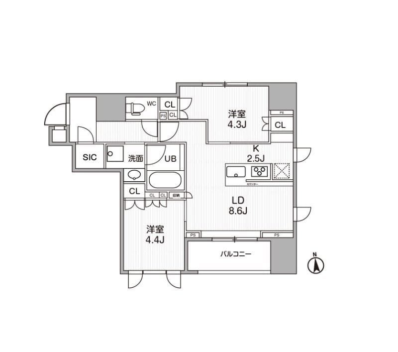 シーズンフラッツ新御徒町 806