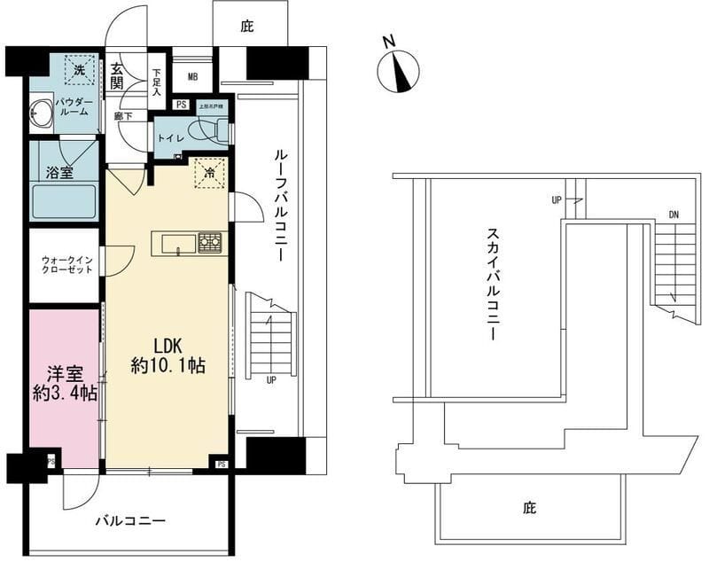 クレイシア新宿パークコンフォート 902