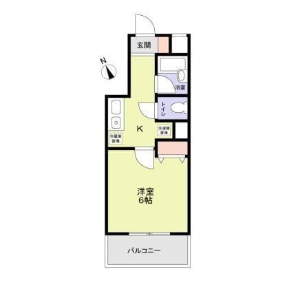 ルベールデュソレイユ 305 間取り図