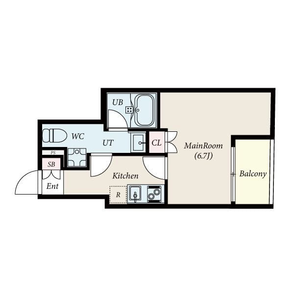 サウス・レジデンス目黒 102