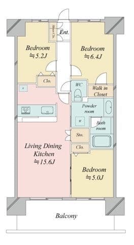 レジディア南千住 0912 間取り図