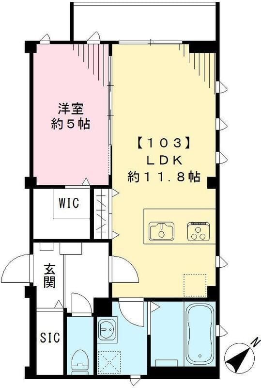 ラシーネ北新宿の写真