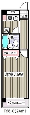 グランシャルム葛西(F-066) 906 間取り図