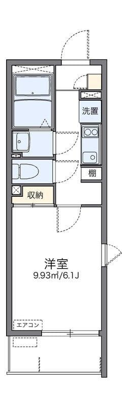 レオネクストノワール久が原 201 間取り図